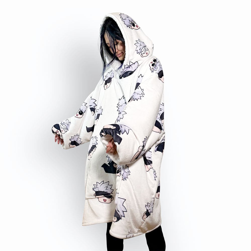 Alternative view of Gojo Oversized Blanket Hoodie