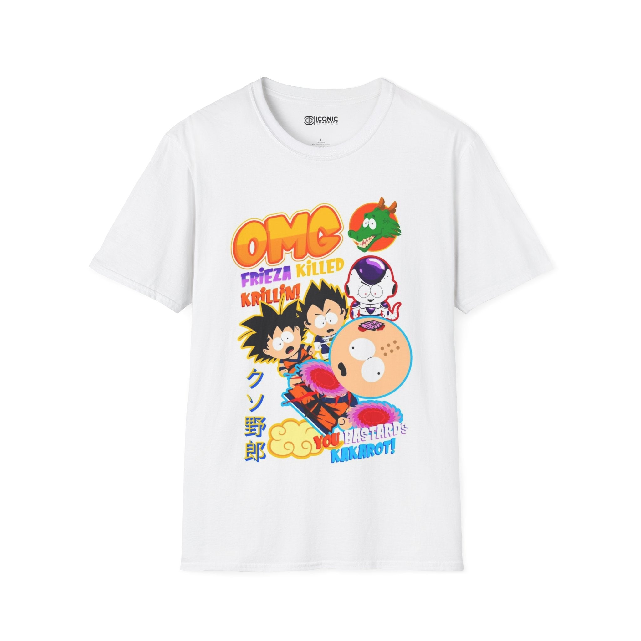 Goku And Vegeta Dragonball South Park Parody Shirt
