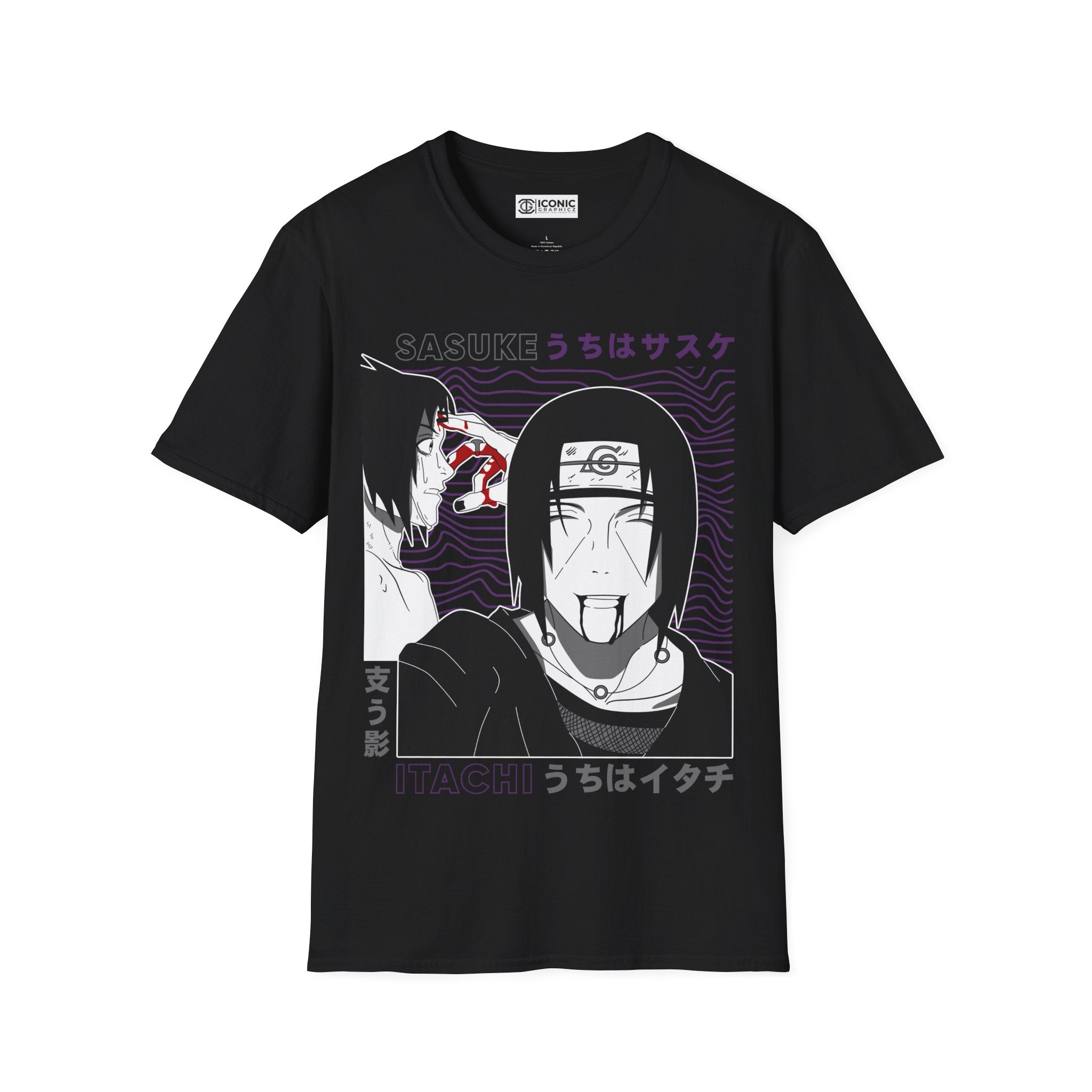 Itachi And Sasuke Naruto T-Shirt