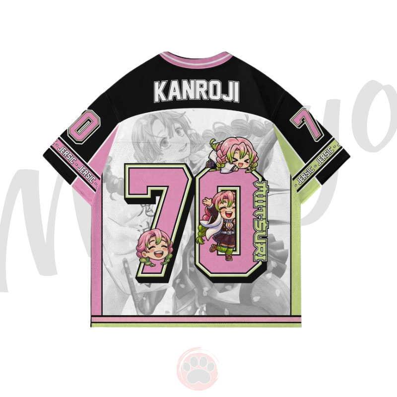 Alternative view of Jersey Demon Slayer Kanroji Kimetsu