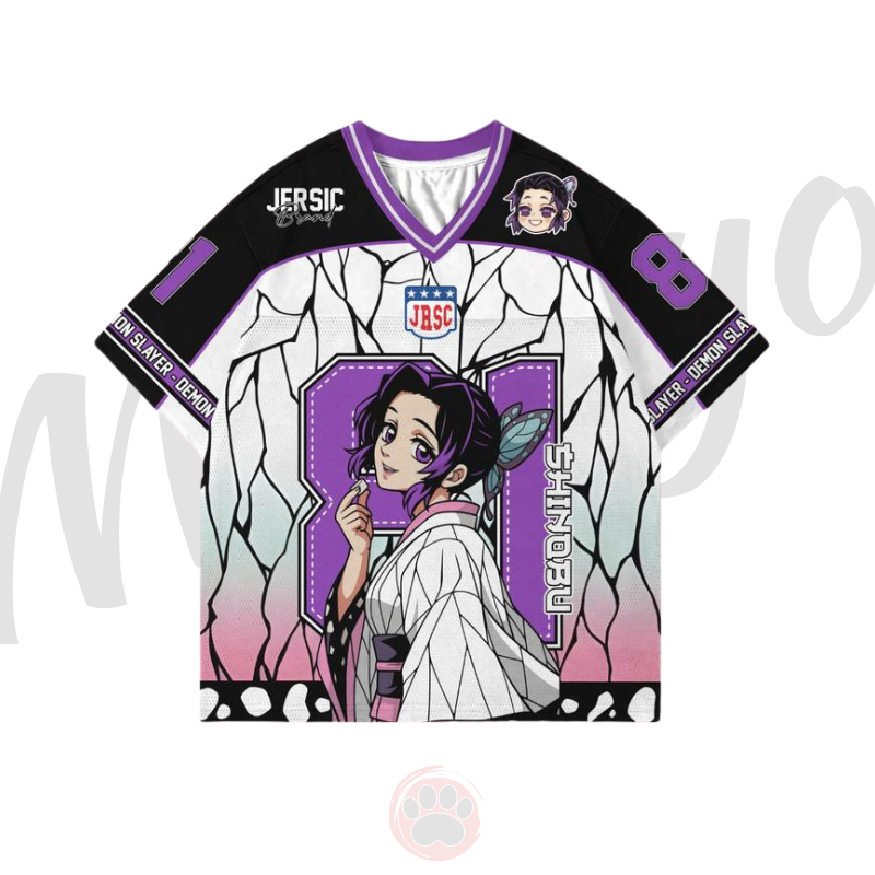 Jersey Demon Slayer Shinobu Kimetsu