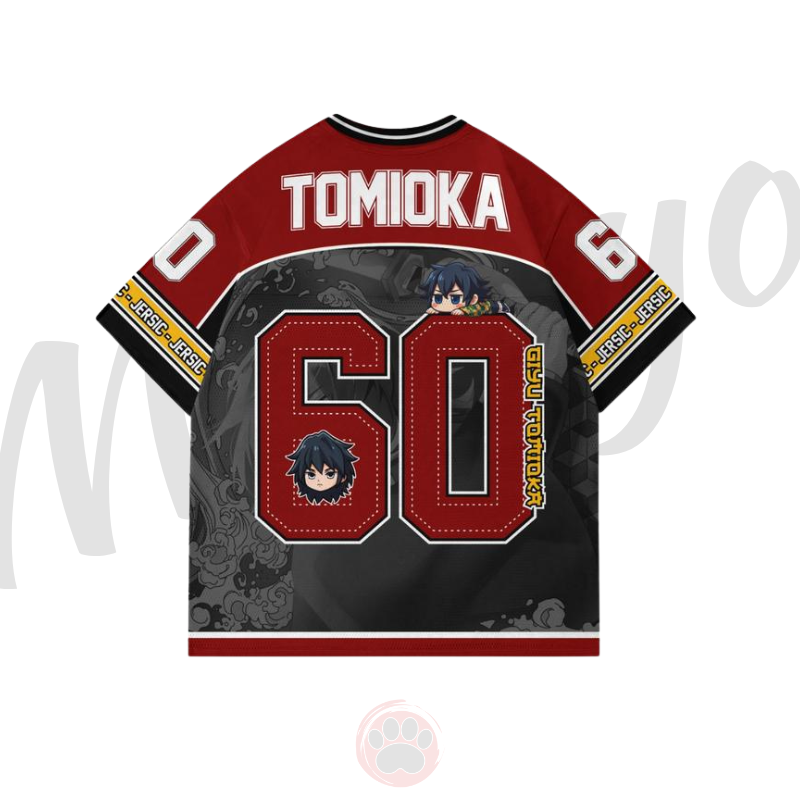 Alternative view of Jersey Demon Slayer Tomioka Kimetsu