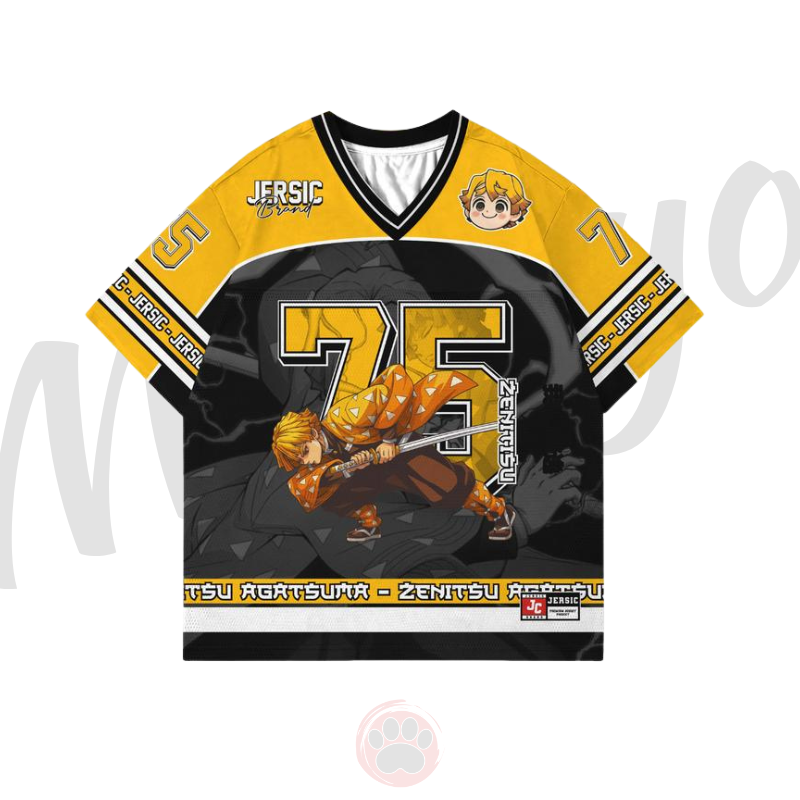 Jersey Demon Slayer Zenitsu