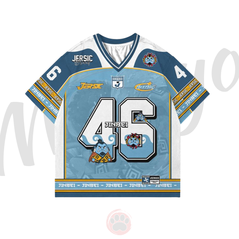 Jersey One Piece Jinbei Anime