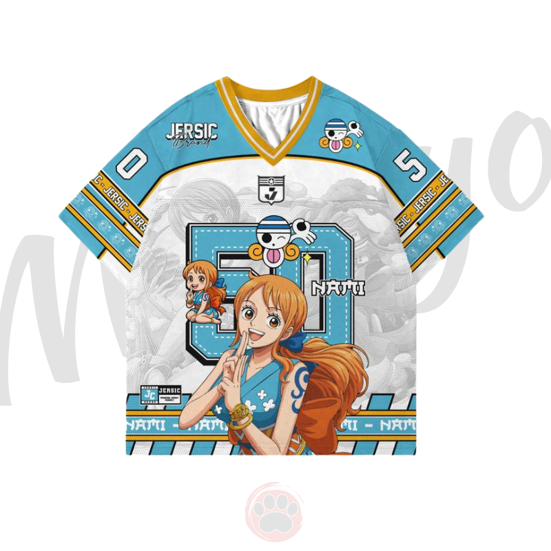 Jersey One Piece Nami Anime