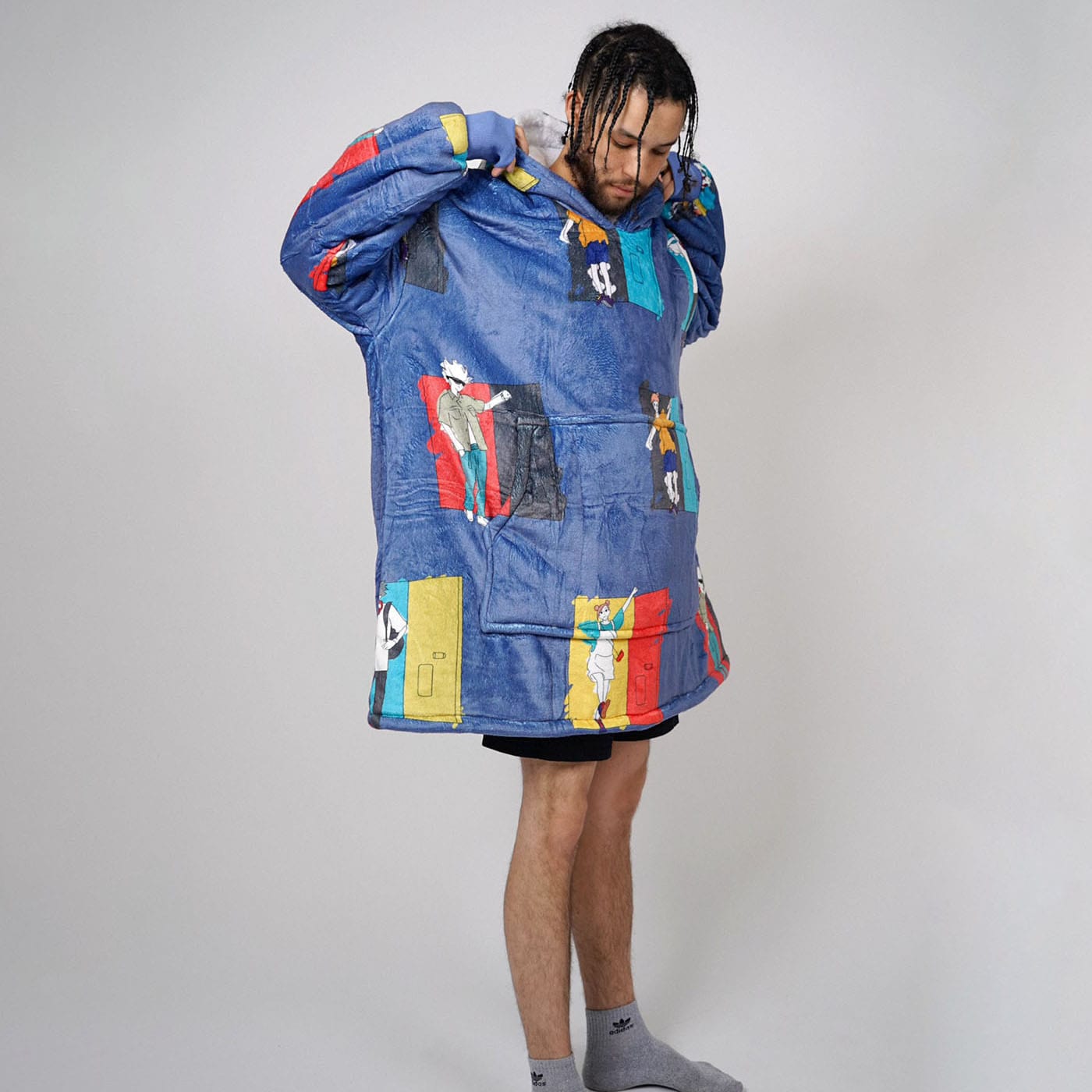 Jjk Lost In Paradise Oversized Blanket Hoodie