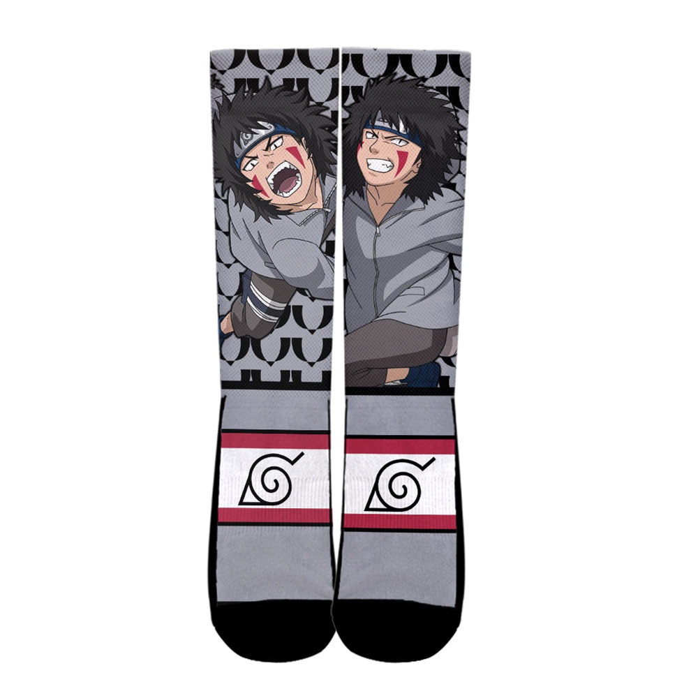 Kiba Inuzuka Socks Custom Anime Socks