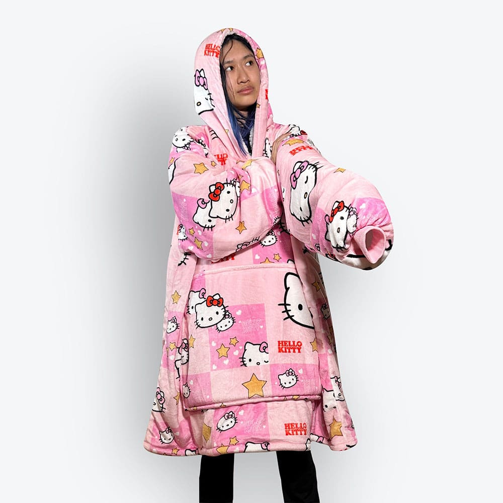 Alternative view of Kitti Kawaii Blanket Hoodie