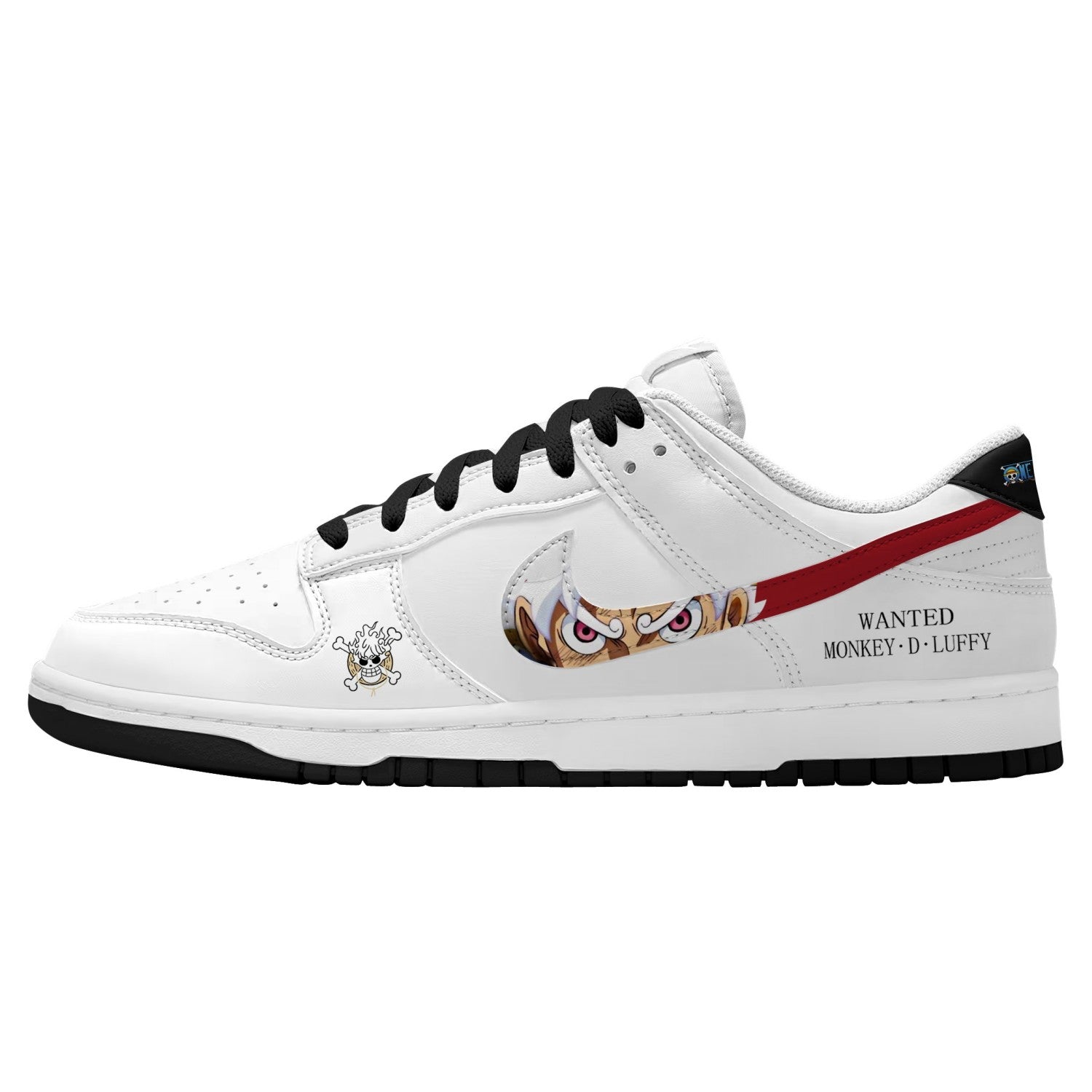 Alternative view of Luffy And Zoro V.1 Custom Court-Low Sneakers