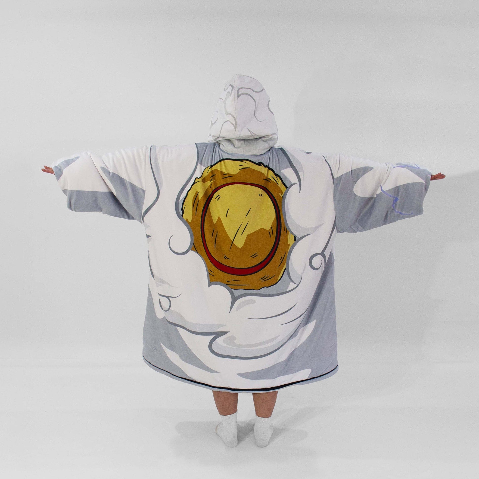 Alternative view of Luffy Gear 5 Blanket Hoodie