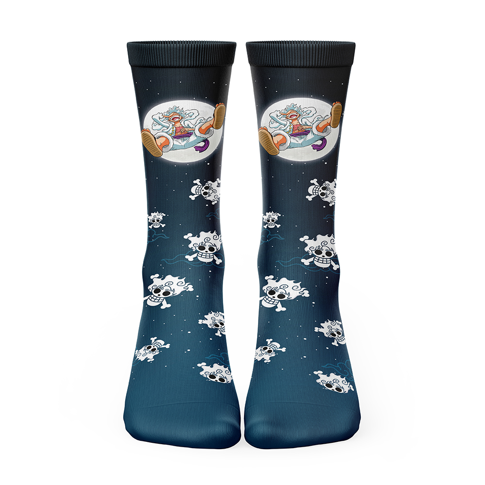 Luffy Gear 5 V2 One Piece Pirates Socks