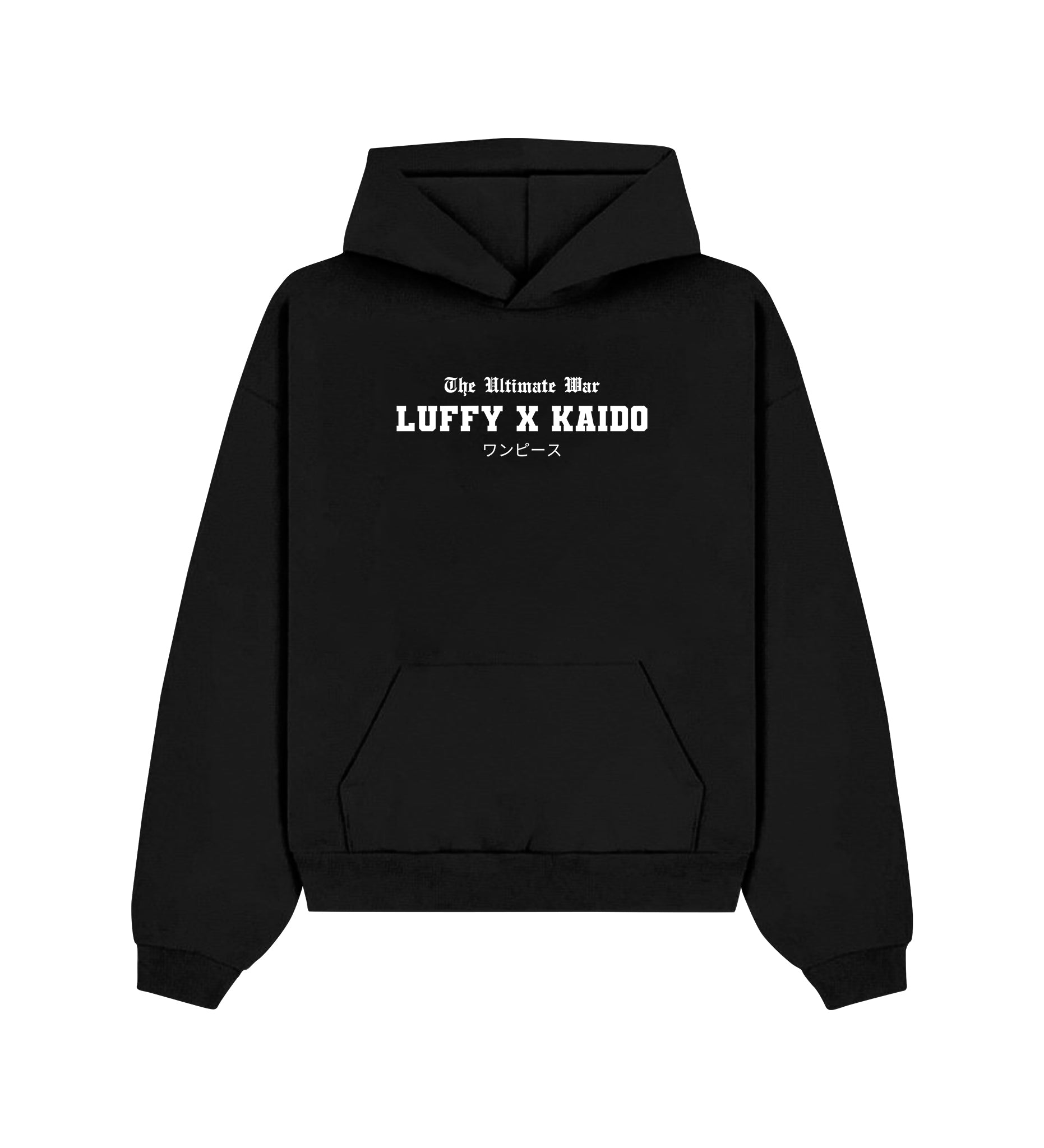 Alternative view of Luffy X Kaido Classic Hoodie V4