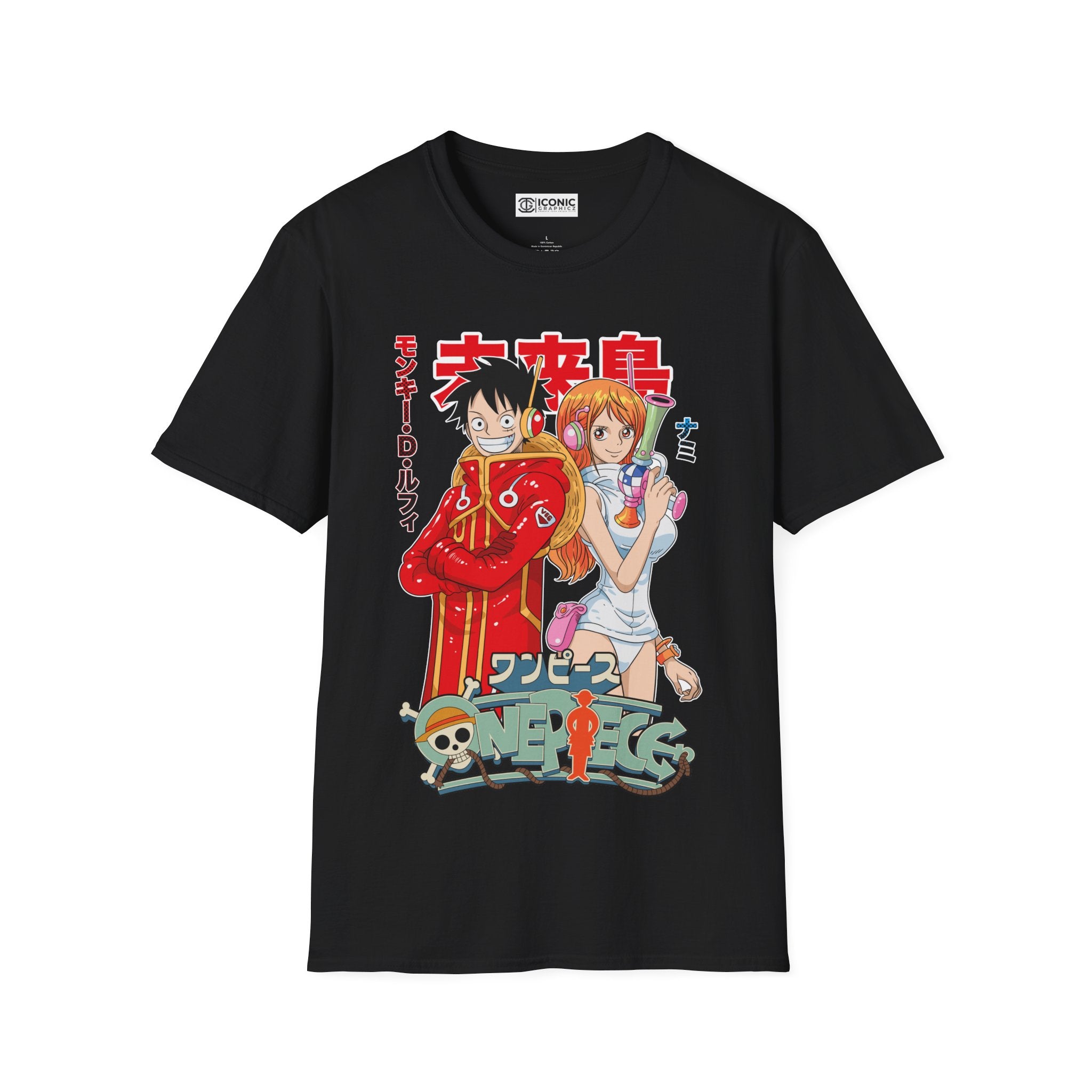 Luffy X Nami One Piece Egghead T-Shirt