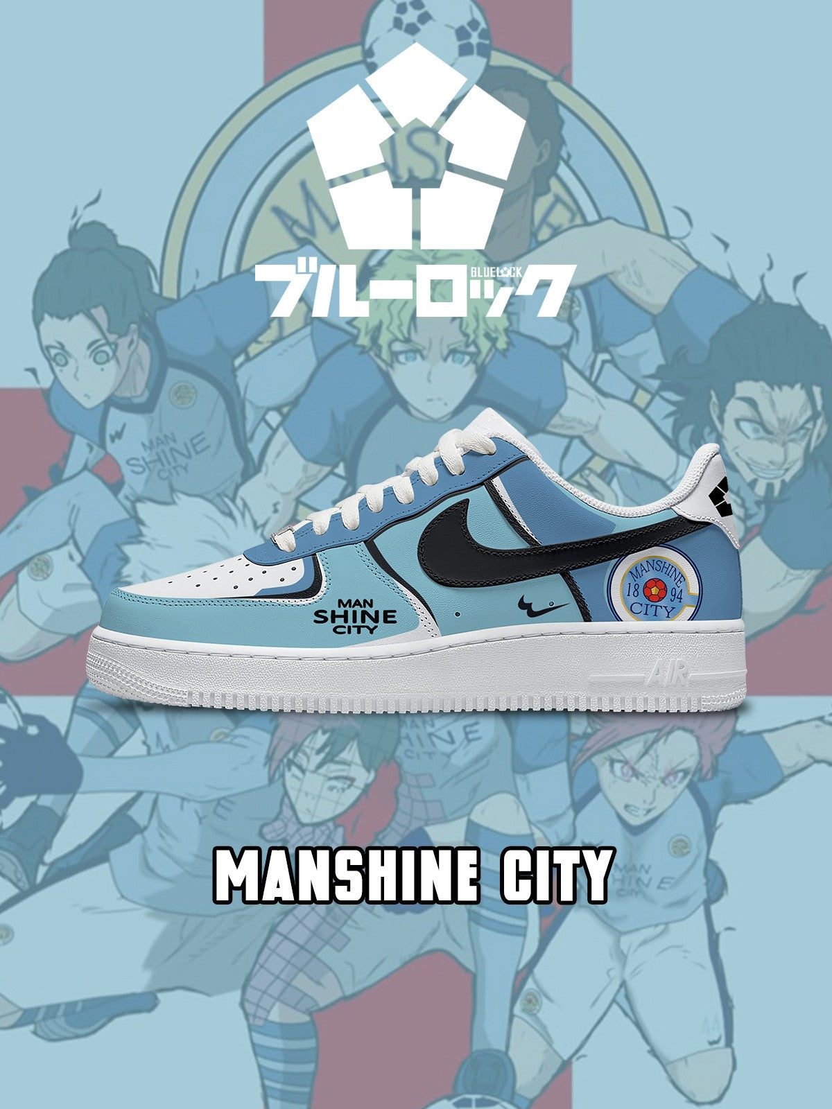 Manshine City V.1 Custom Sneakers