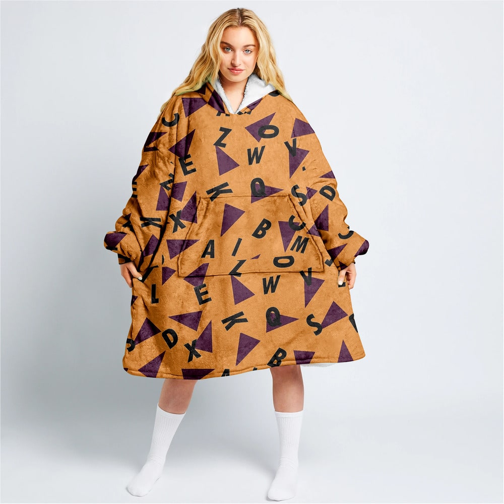 Alternative view of Master Roshi Dragon Ball Blanket Hoodie