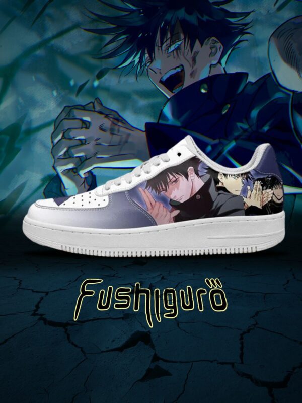 Alternative view of Megumi Fushiguro No.2 Custom Sneakers