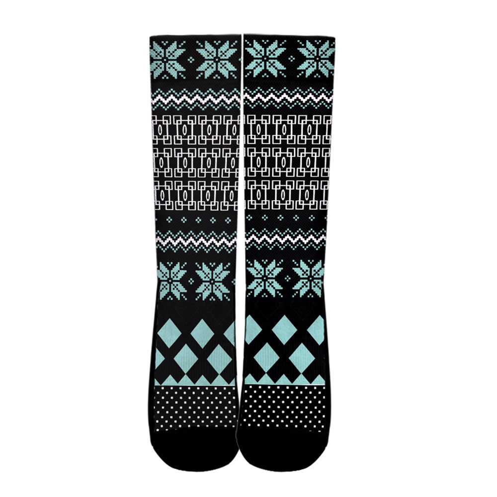 Muichiro Tokito Socks Demon Slayer Custom Christmas Anime Socks