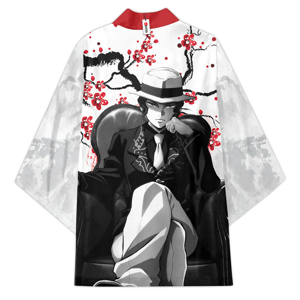 Alternative view of Muzan Kibutsuji Anime Kimono