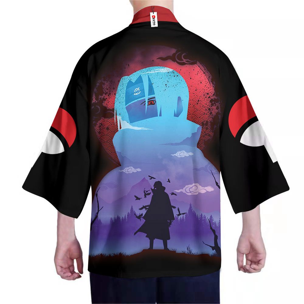 Naruto Kimono - Akatsuki Itachi Kimono Custom Clothes Got1308