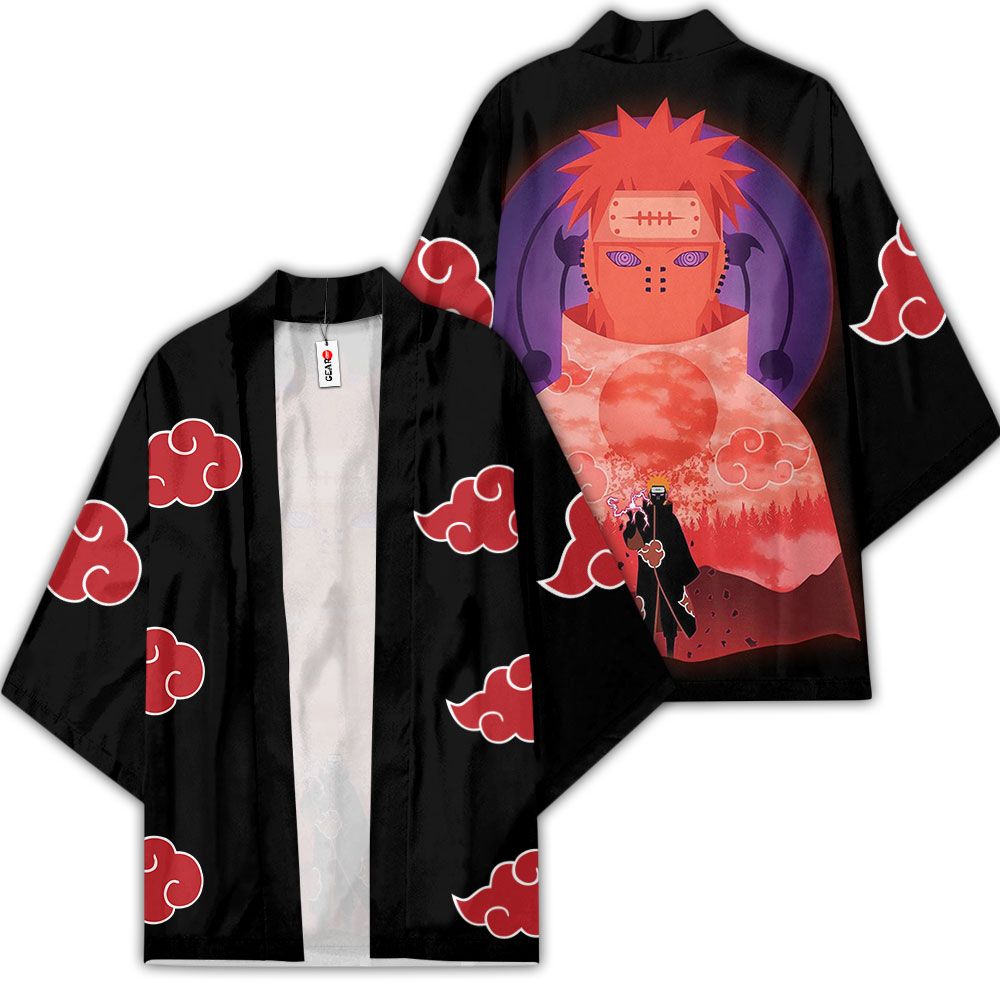 Naruto Kimono - Akatsuki Pain Kimono Custom Clothes Got1308