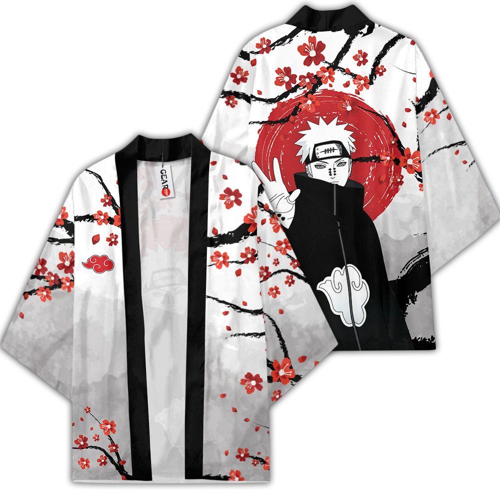 Naruto Kimono - Akatsuki Pain Kimono Custom Japan Style Clothes Got1308