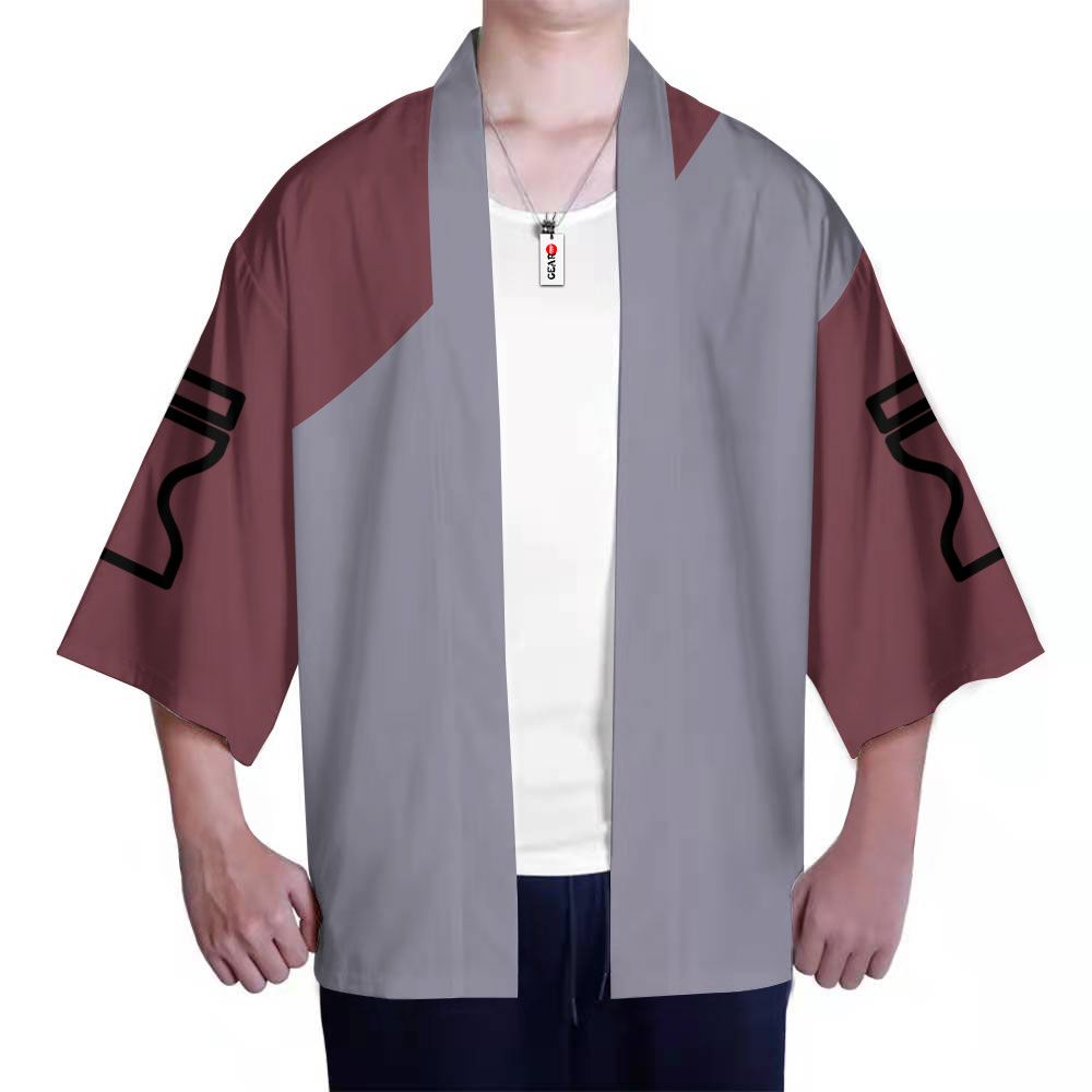 Alternative view of Naruto Kimono - Gaara Kimono Custom Clothes Got1308
