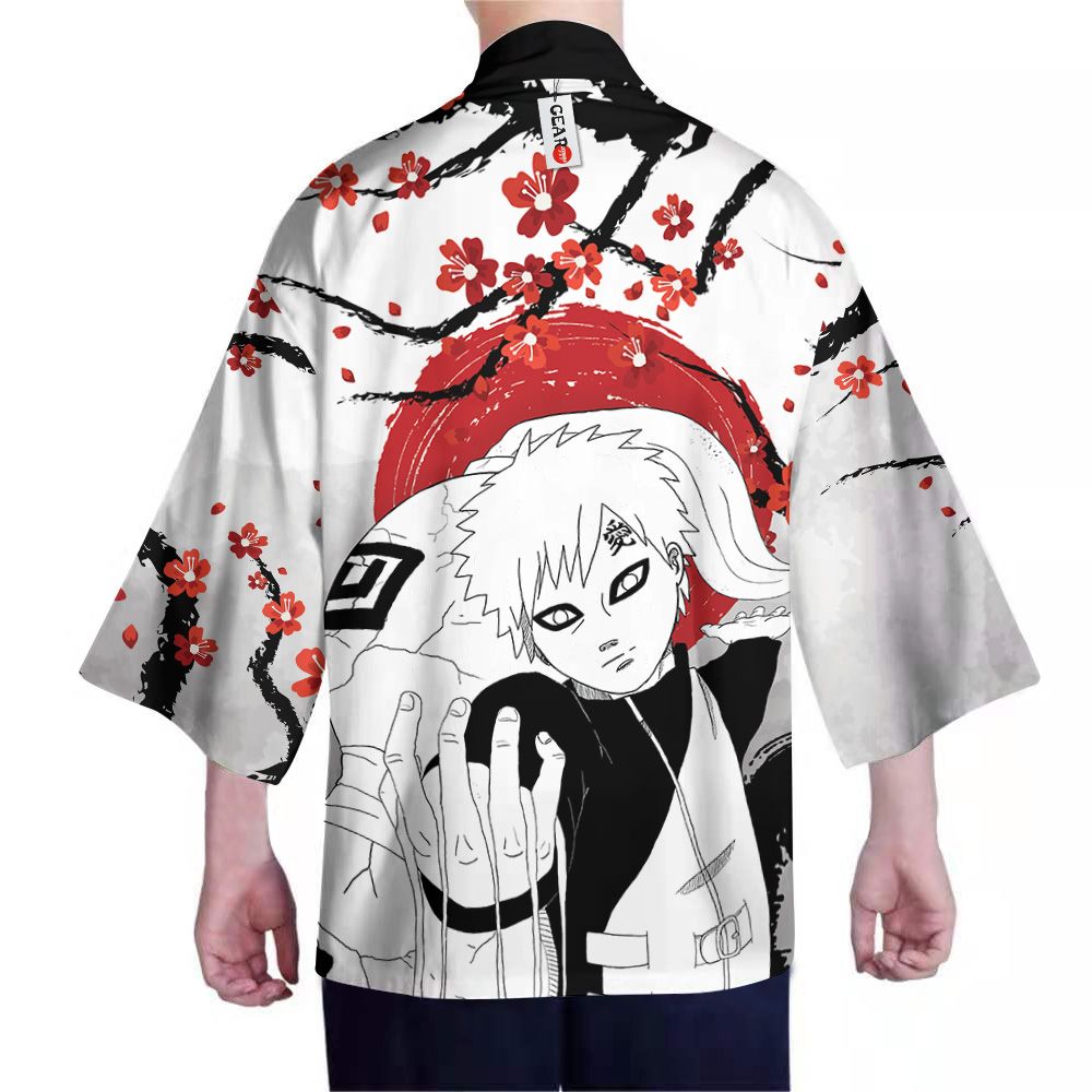 Alternative view of Naruto Kimono - Gaara Kimono Custom Japan Style Clothes Got1308