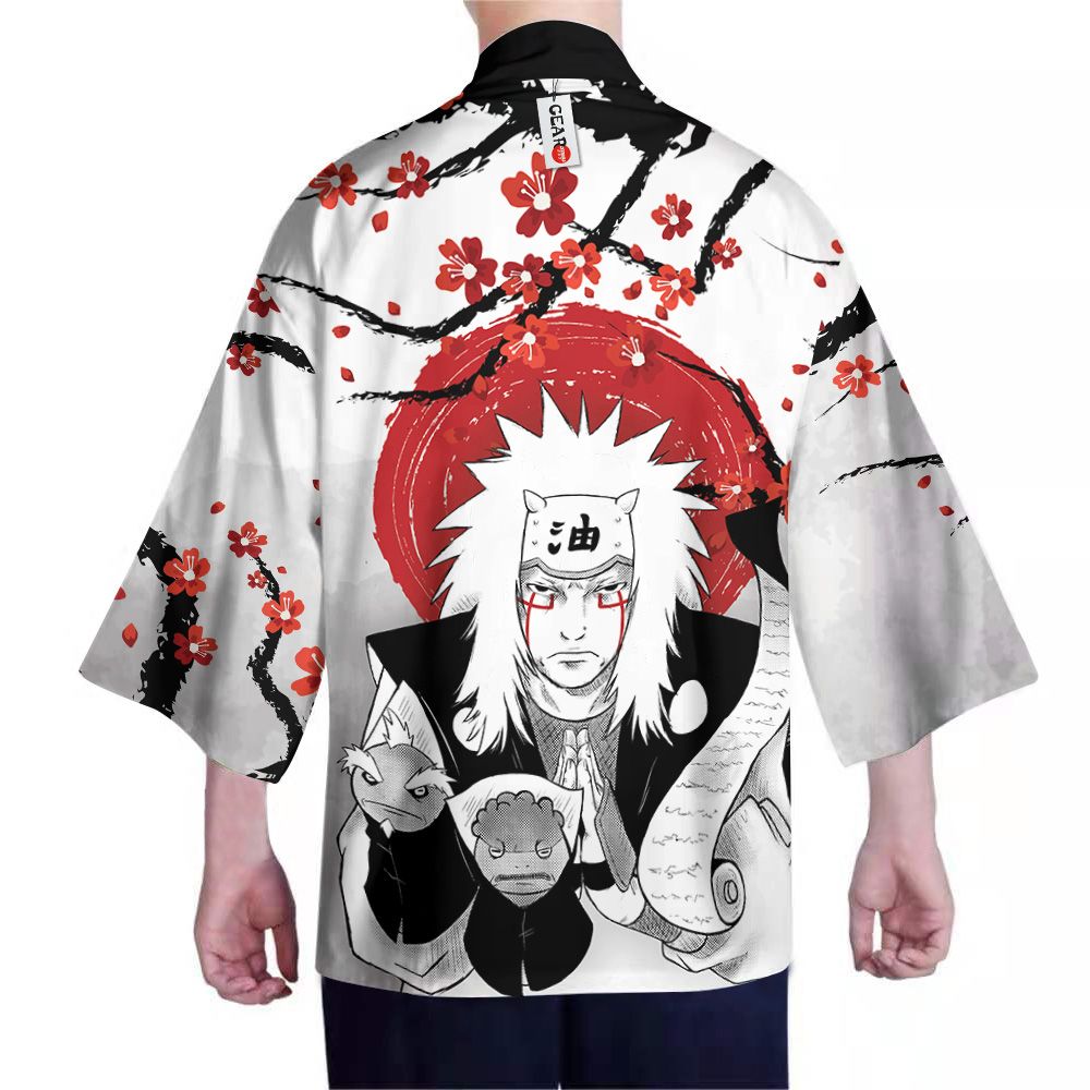 Alternative view of Naruto Kimono - Jiraiya Kimono Custom Japan Style Clothes Got1308