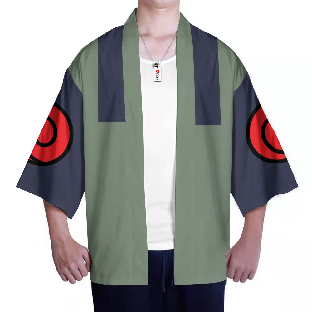 Alternative view of Naruto Kimono - Kakashi Kimono Custom Clothes Got1308