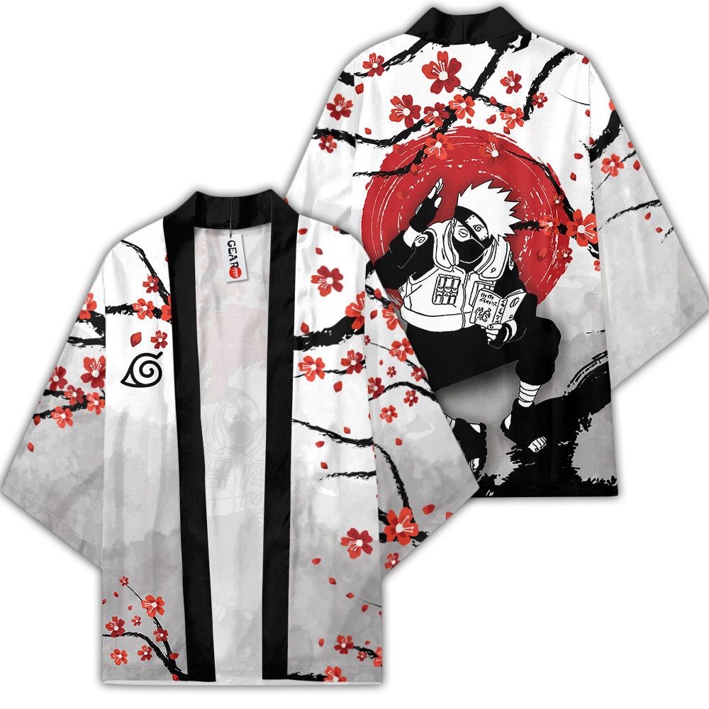 Naruto Kimono - Kakashi Kimono Custom Japan Style Clothes Got1308