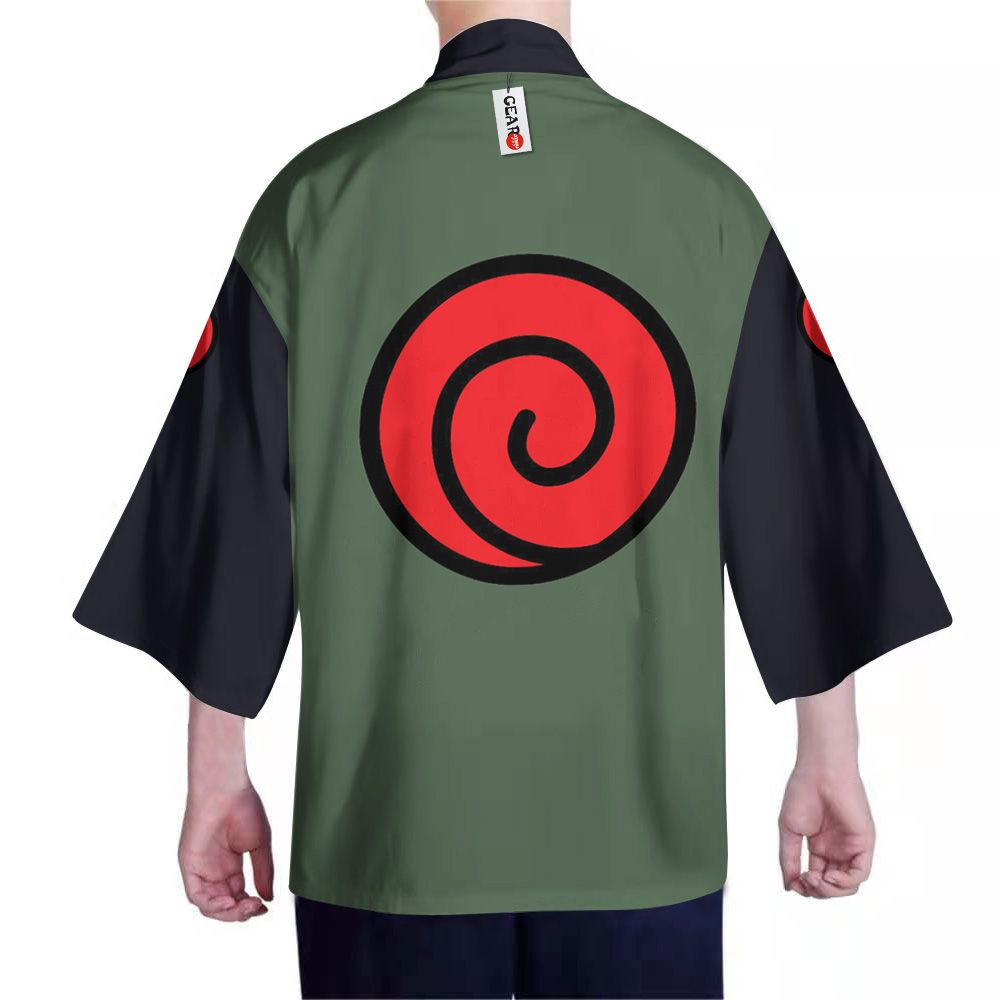 Alternative view of Naruto Kimono - Kakashi Kimono Uniform Clothes Got1308