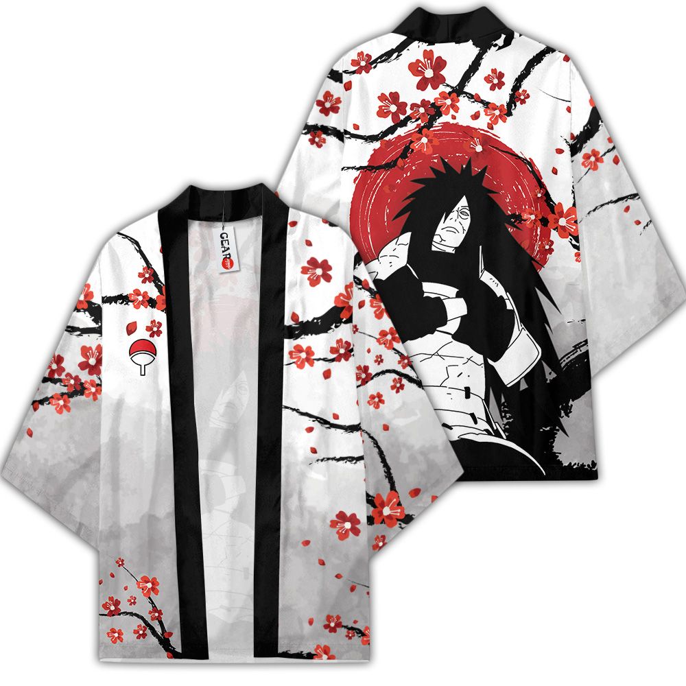 Naruto Kimono - Madara Kimono Custom Cherry Blossom Clothes Got1308