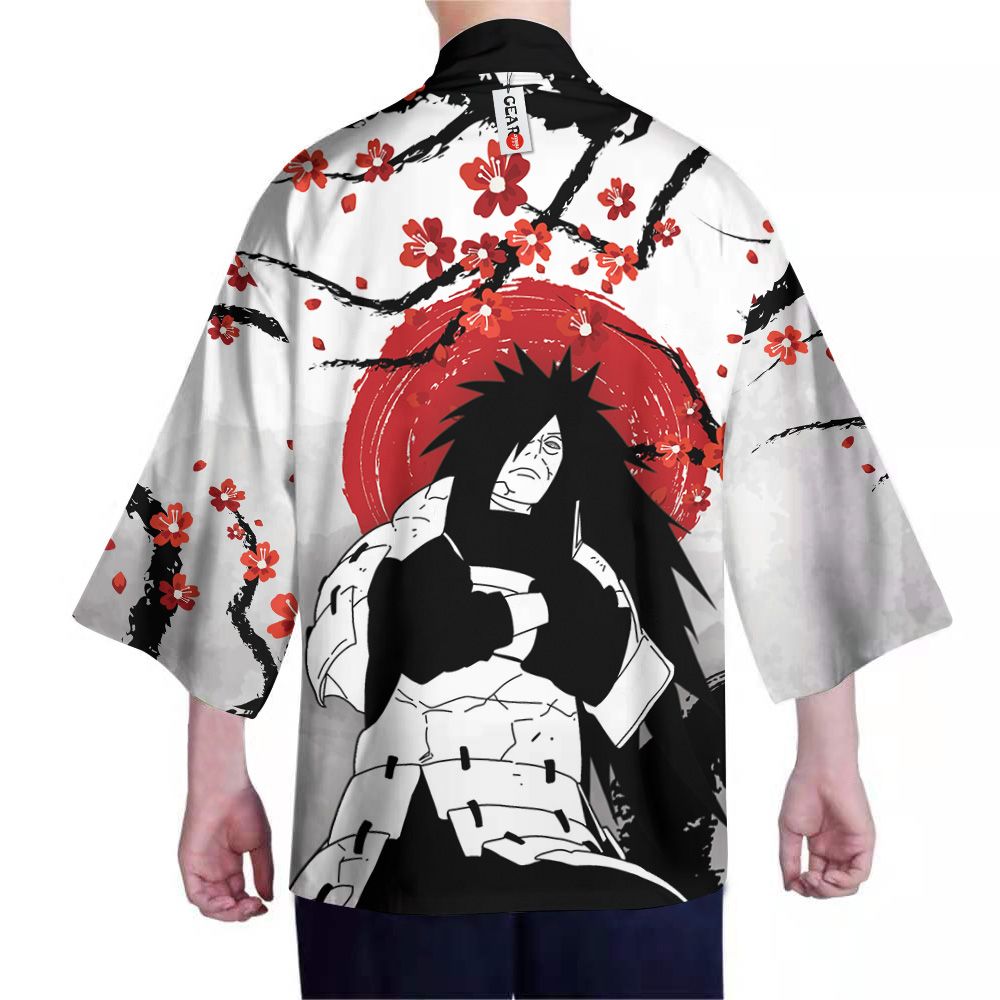 Alternative view of Naruto Kimono - Madara Kimono Custom Cherry Blossom Clothes Got1308