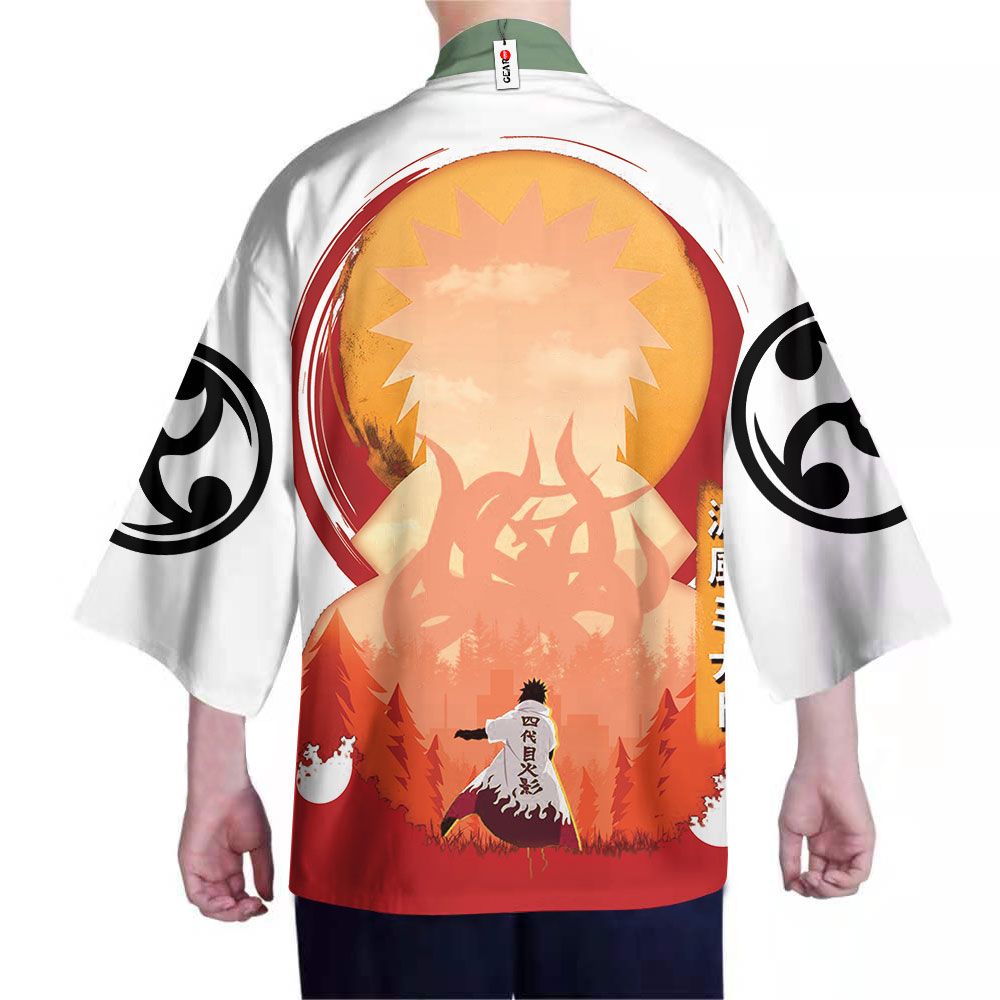 Naruto Kimono - Minato Namikaze Kimono Custom Clothes Got1308