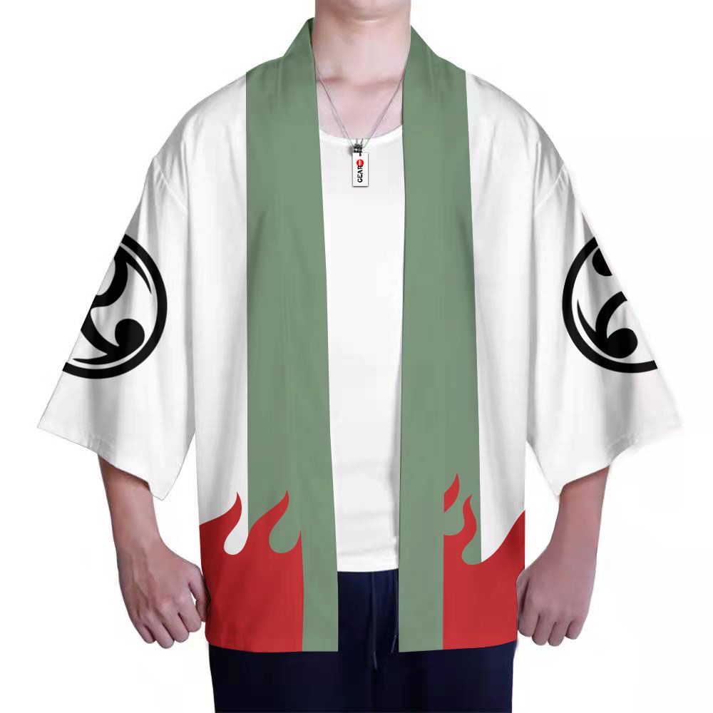 Alternative view of Naruto Kimono - Minato Namikaze Kimono Custom Clothes Got1308