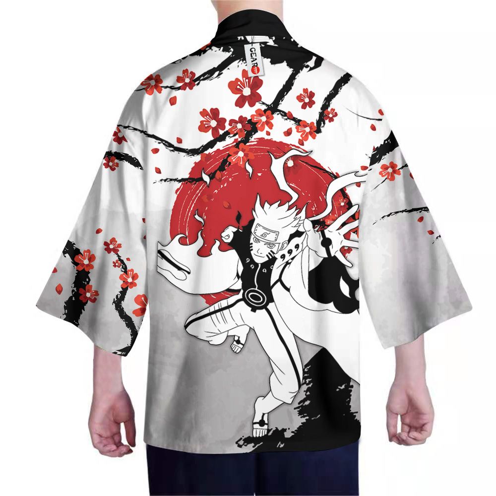 Alternative view of Naruto Kimono - Naruto Bijuu Kimono Custom Japan Style Clothes Got1308