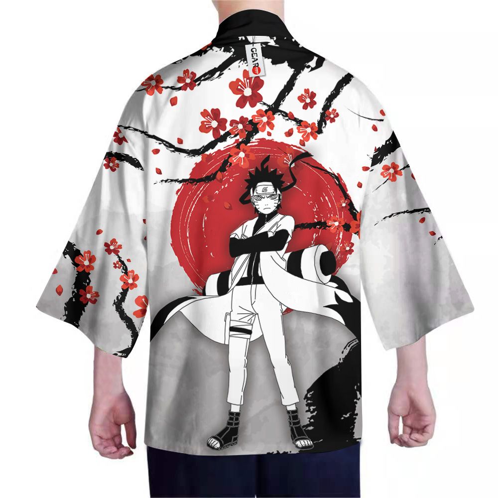 Alternative view of Naruto Kimono - Naruto Sage Kimono Custom Japan Style Clothes Got1308
