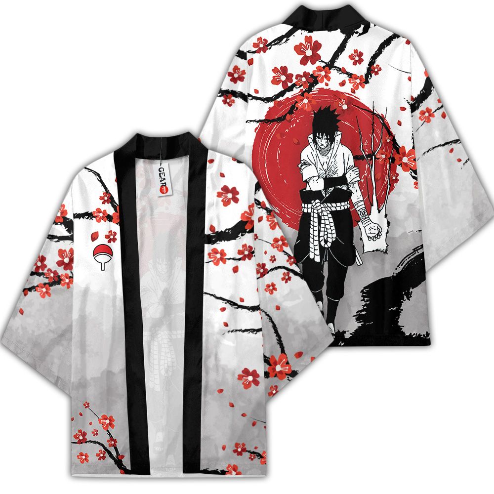 Naruto Kimono - Sasuke Kimono Custom Japan Style Clothes Got1308