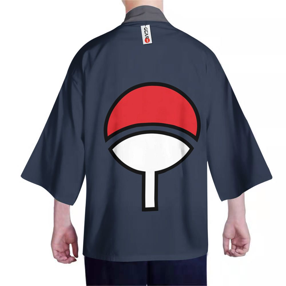 Alternative view of Naruto Kimono - Uchiha Kimono Uniform Clothes Got1308