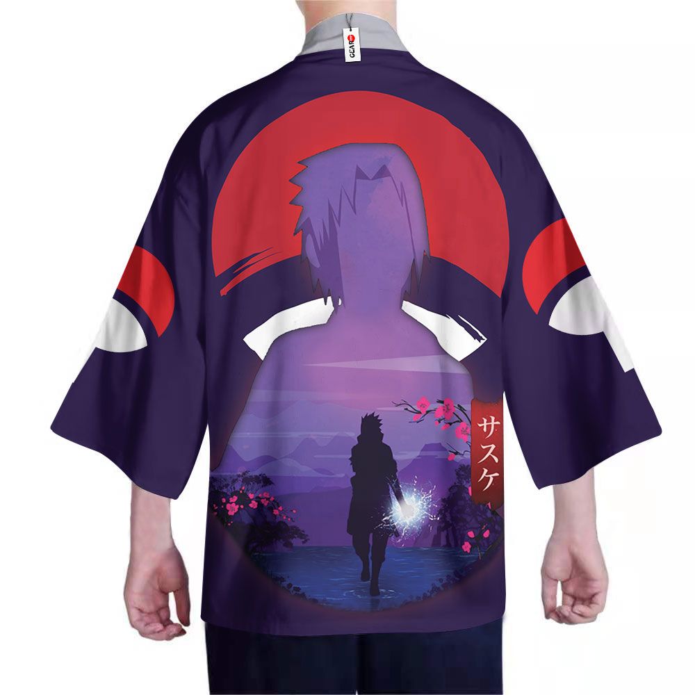 Naruto Kimono - Uchiha Sasuke Kimono Custom Clothes Got1308