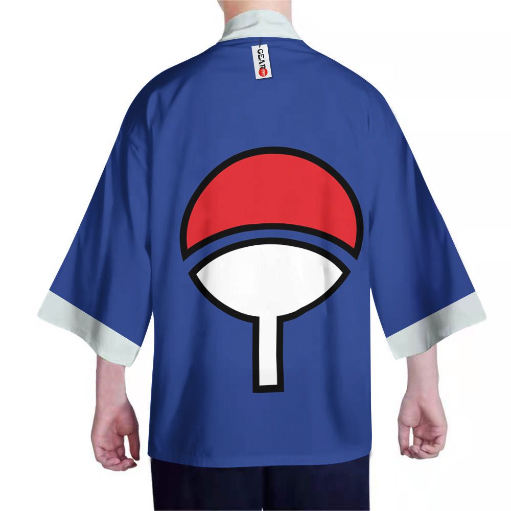 Alternative view of Naruto Kimono - Uchiha Sasuke Kimono Uniform Clothes Got1308