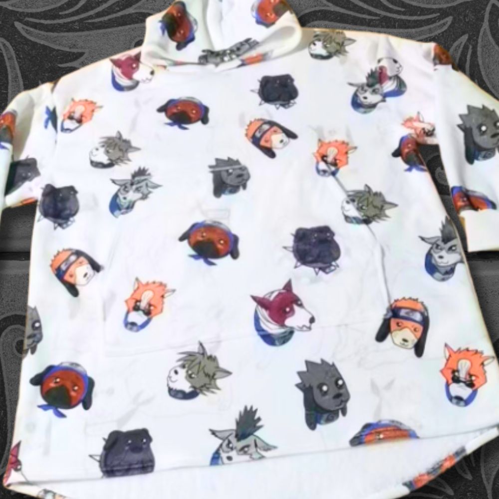 Alternative view of Ninken Hoodie Blanket