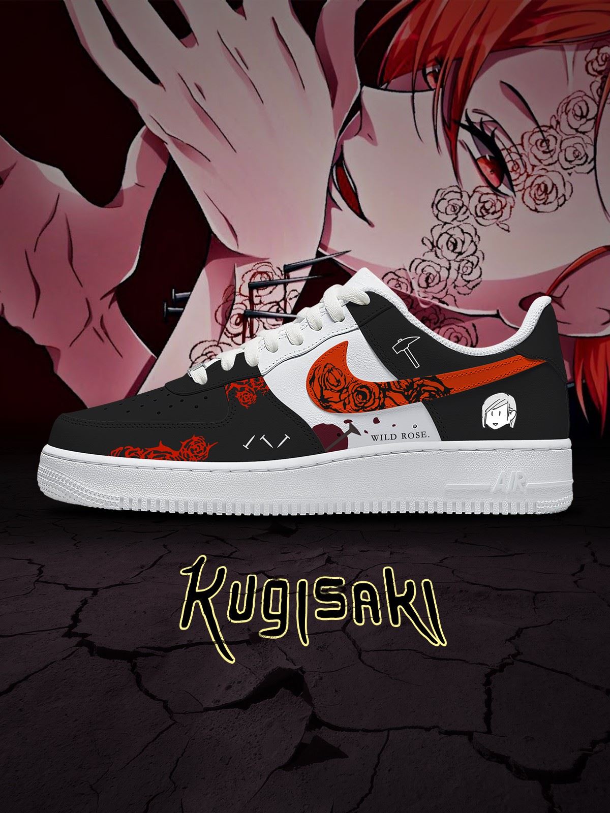 Nobara Kugisaki No.1 Custom Sneakers