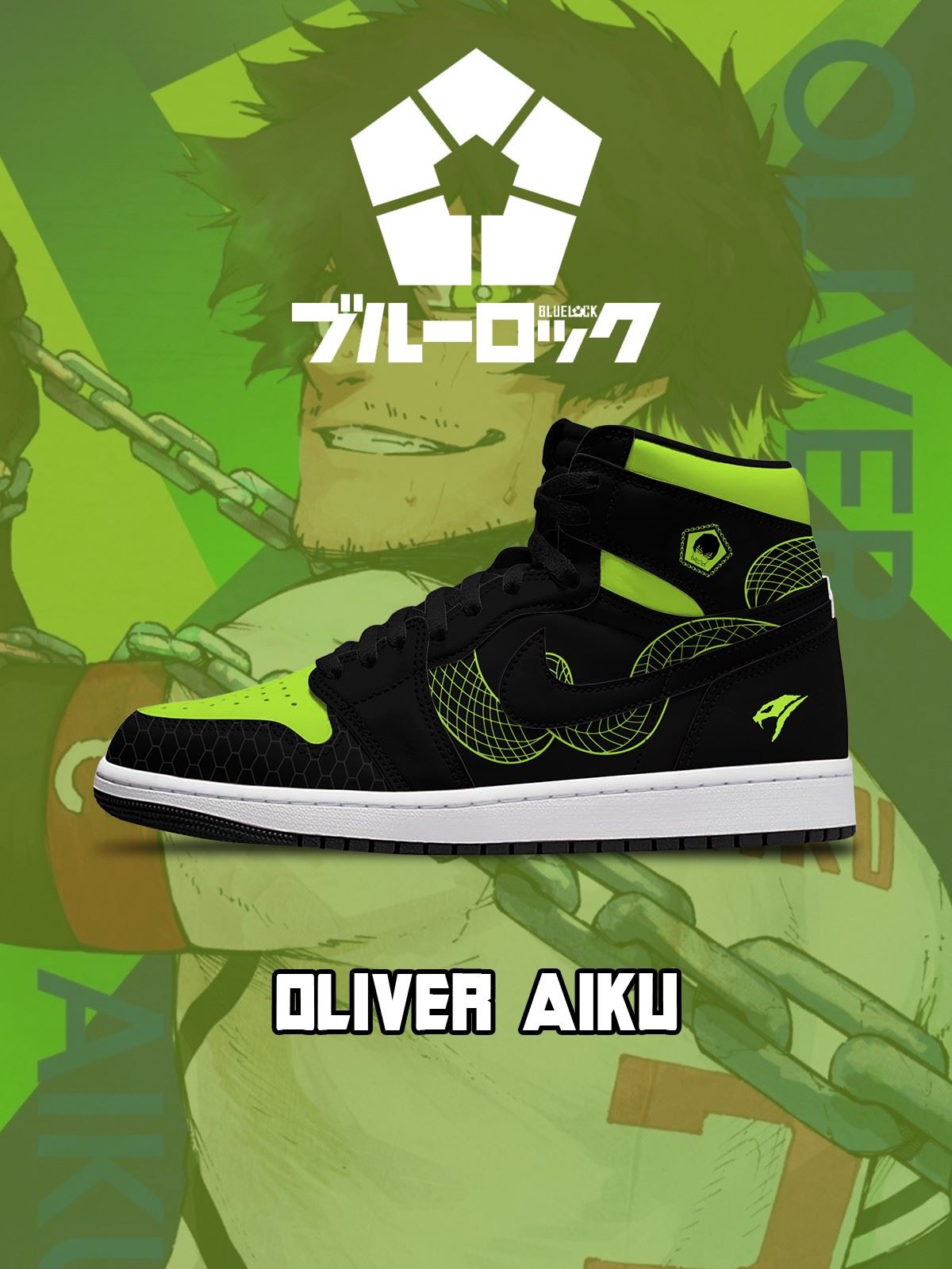 Oliver Aiku V.1 Custom High-Top Sneakers