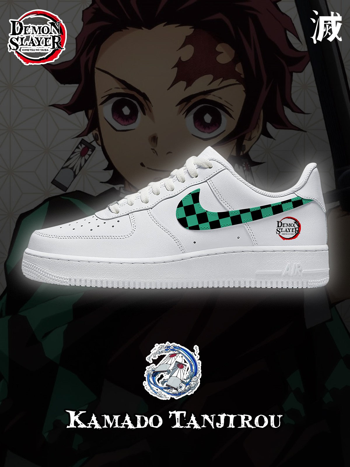 Personalized Kamado Tanjirou Sneakers