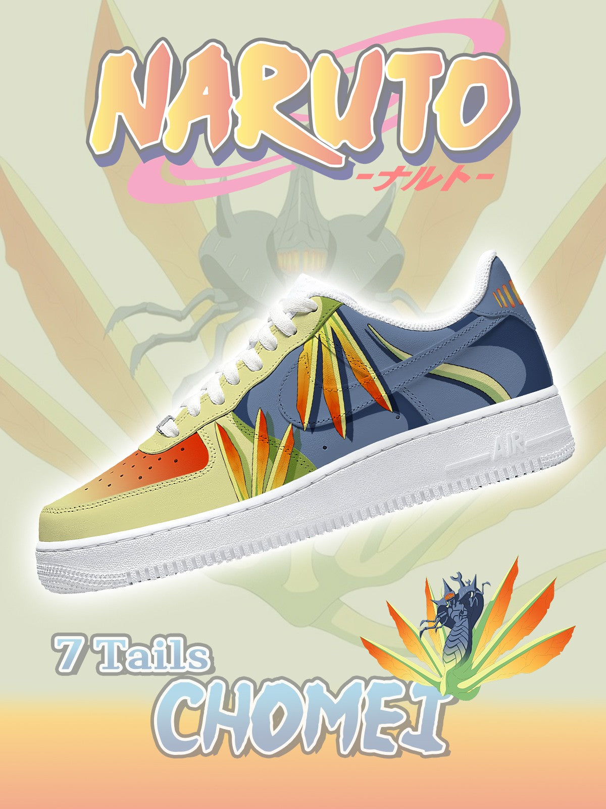 Personalized Seven-Tails Chomei Shoes