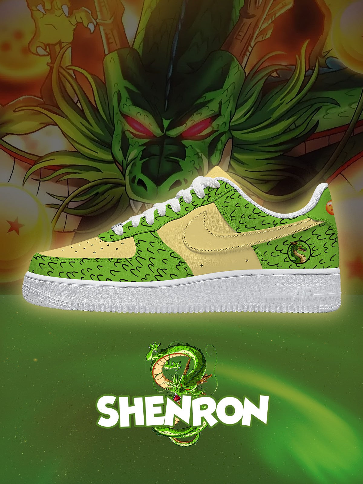Personalized Shenron Shoes