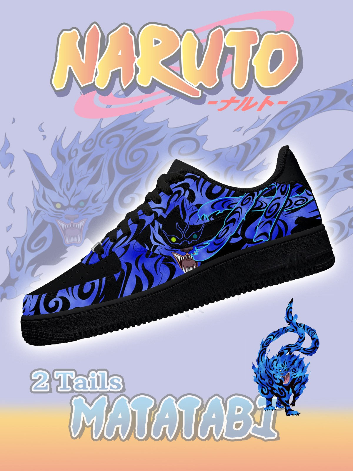 Personalized Two-Tails Matatabi Shoes