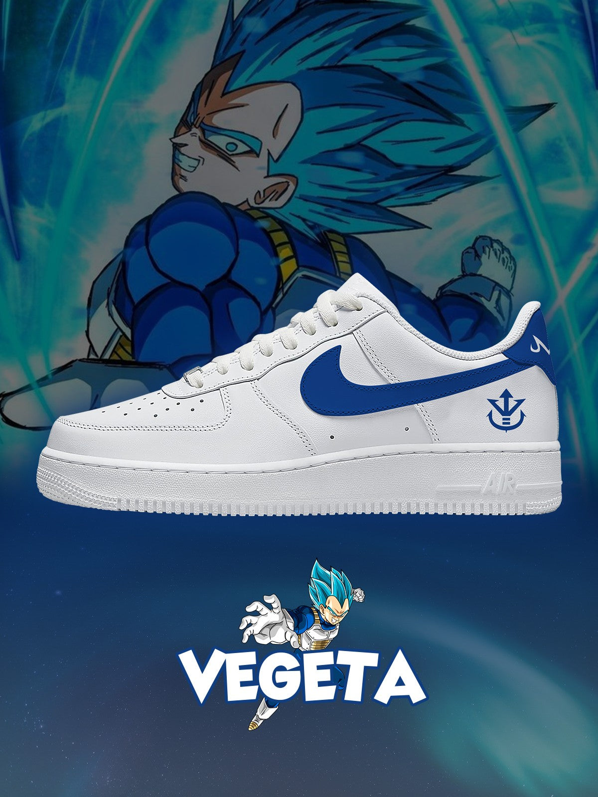 Personalized Vegeta No.2 Shoes