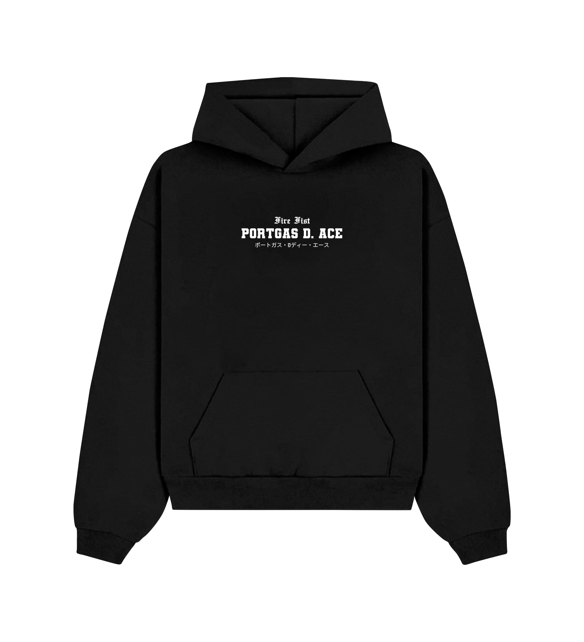 Alternative view of Portgas D. Ace Classic Hoodie V1